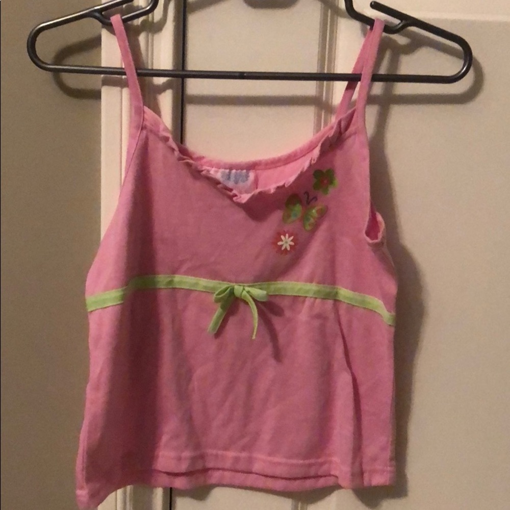 Toddler Girls Butterfly Camisole
